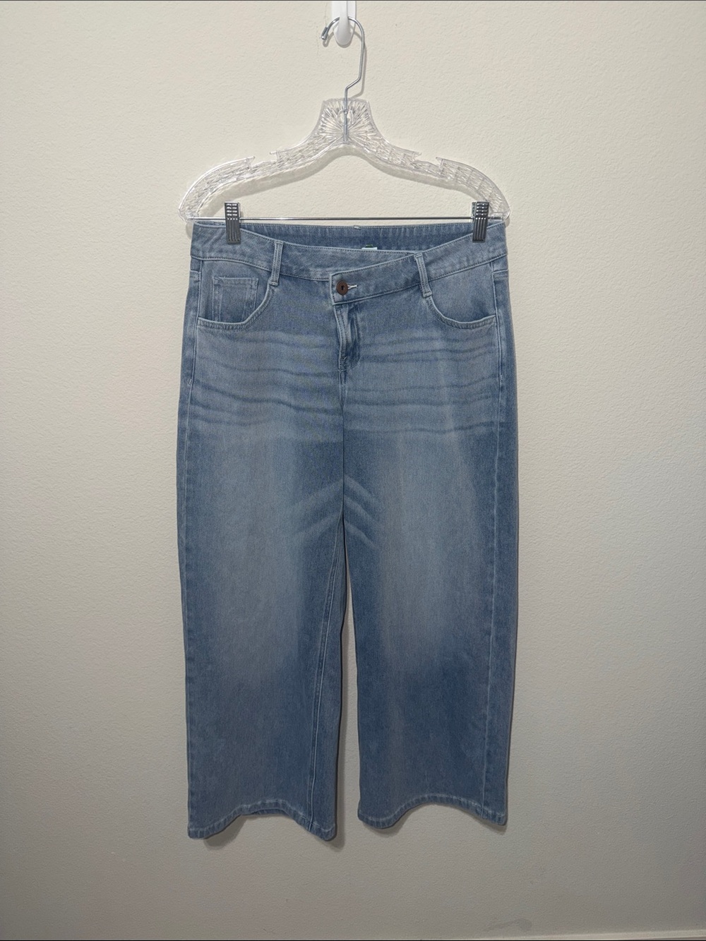 HALARA Flex Denim Light Blue  Wide-Leg Jeans